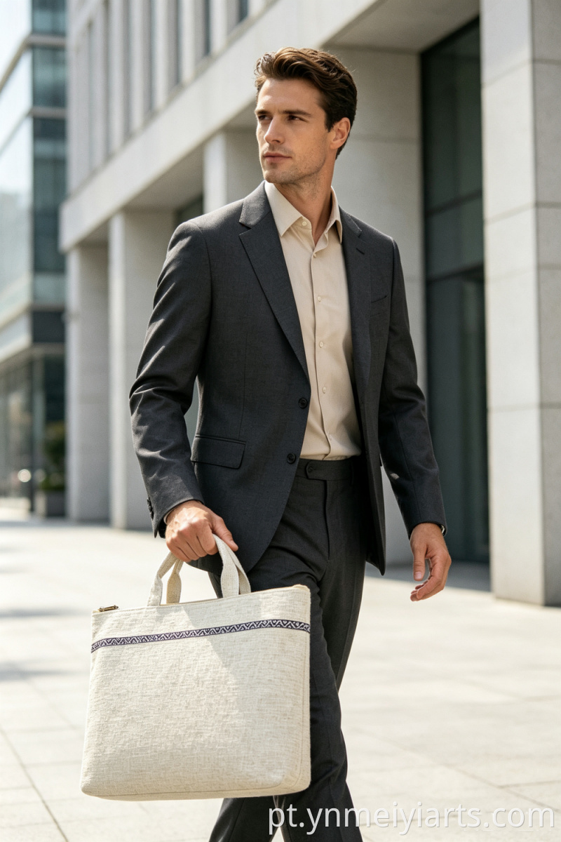Ethnic Embroidered Business Bag